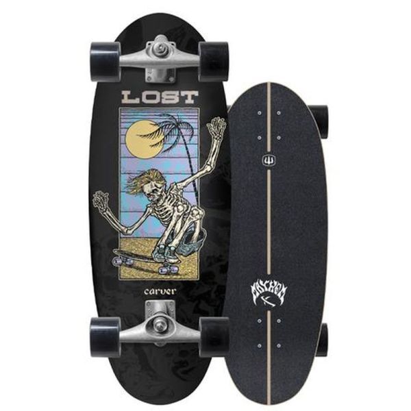 Lost X Carver Skateboards CX Bean Bag Surfskate 28