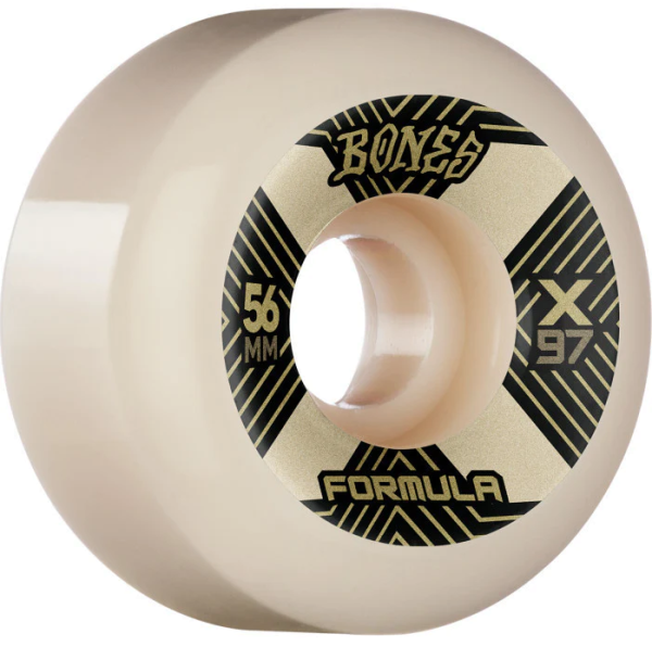 Bones Wheels Skateboard Wheels X-Formula X Cell 97A V6 Wide-Cut 56mm