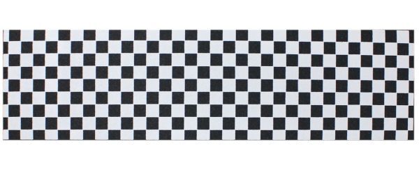 Black Diamond Skateboard Griptape checkered white