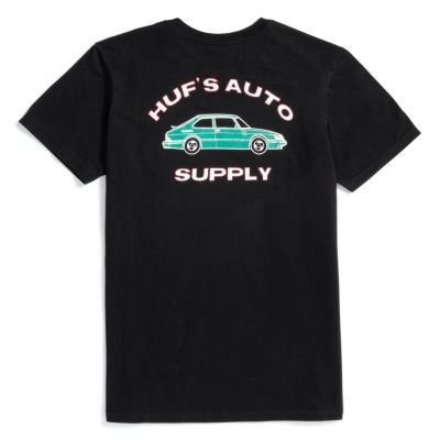 HUF Chop Shop Pocket T-Shirt - black