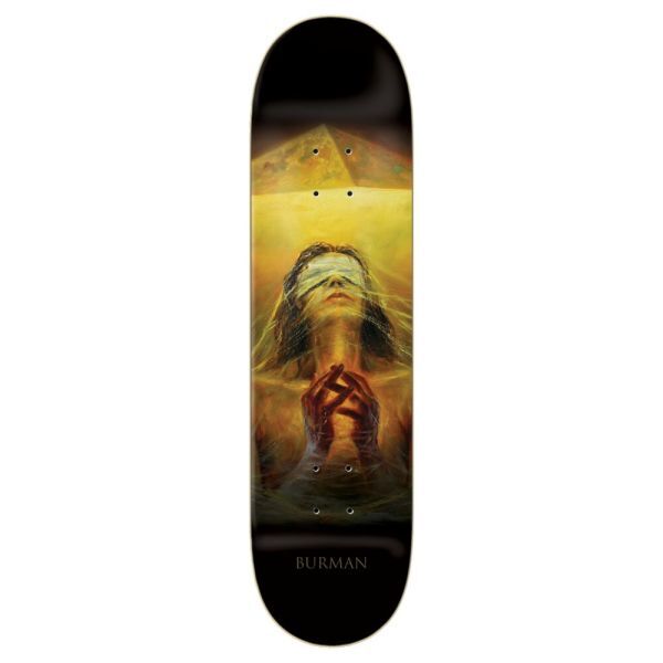 Zero Burman Light and Dark Skateboard Deck 8.25
