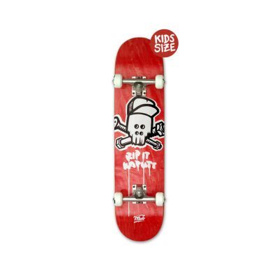 MOB Skateboards Complete skateboard Skull Micro red - 6.5