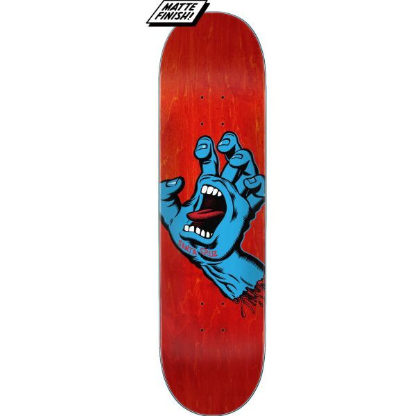 Santa Cruz Screaming Hand Skateboard Deck 8.0