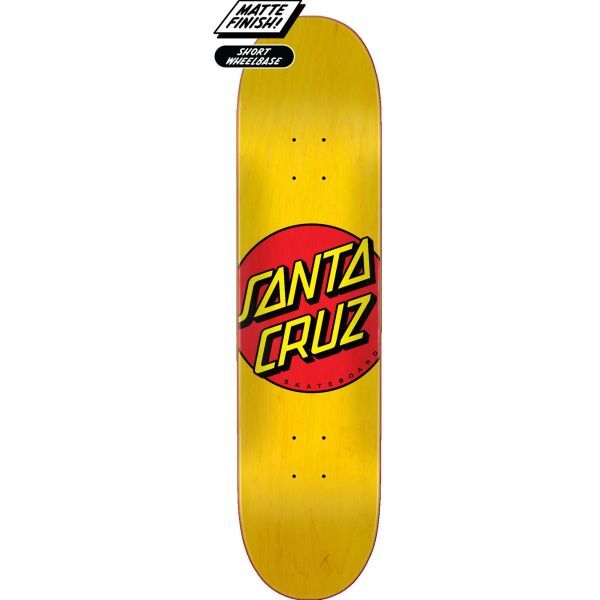Santa Cruz Classic Dot Skateboard Deck 7.75