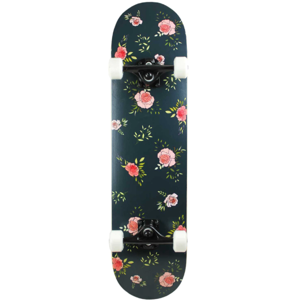 Krown Pro Complete Skateboard Floral 8.0