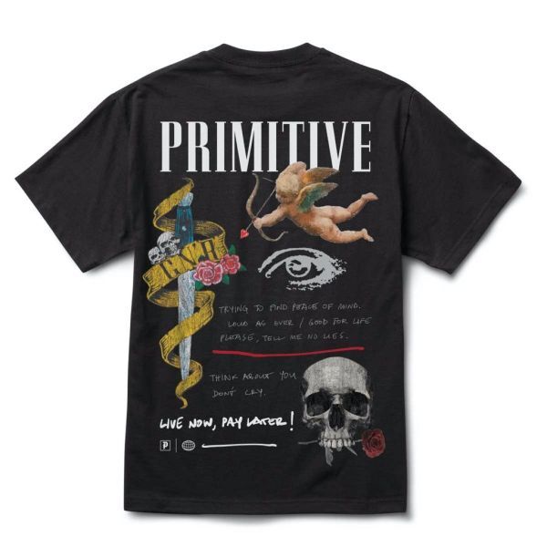 Primitive Dont Cry T-Shirt - black