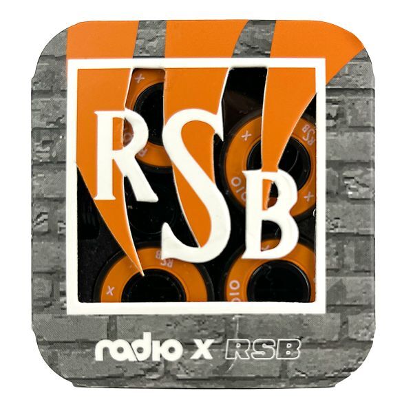 Rock Star Bearings RSB x Radio Collab Skateboard Kugellager