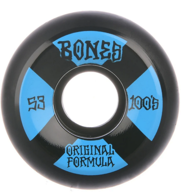 Bones Wheels Skateboard Rollen 100s OG#4 Sidecut 100A V5 53mm