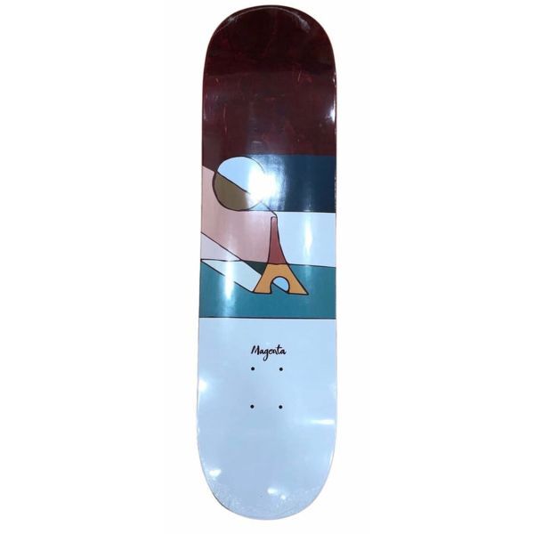 Magenta Sunset One Offs Skateboard Deck 8.2