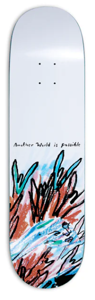 Polar Another World is Possible Skateboard Deck 8.375