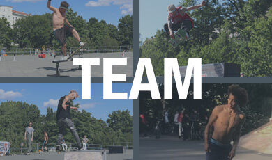 Das Skateboard-Team von Skateshop24