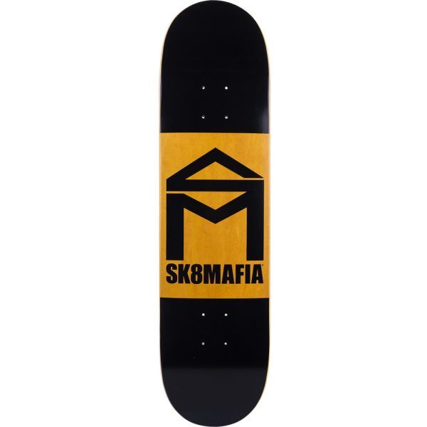 Sk8Mafia House Logo Double Dip Skateboard Deck 8.38