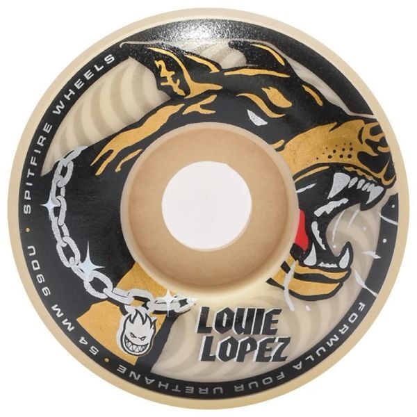 Spitfire Skateboard Wheels F4 Lopez Unchained Classic 99A 54mm