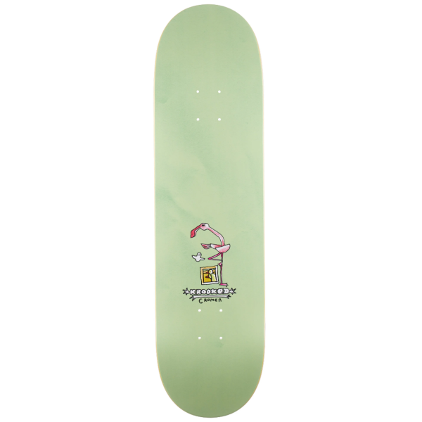 Krooked Cromer Flamingo Skateboard Deck 8.38